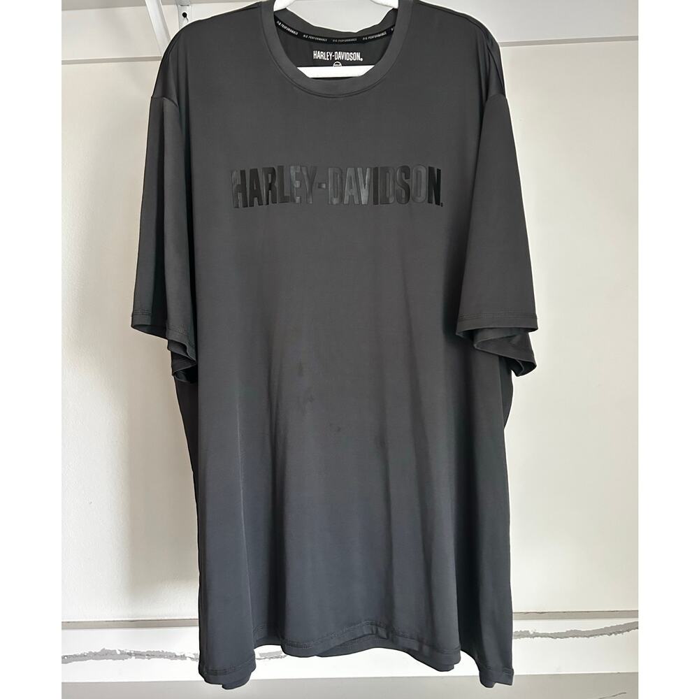 Harley Davidson Men's Athletic Spell Out Shirt Size 3XL Motorcycle Athletic‎